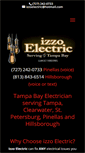 Mobile Screenshot of izzo-electric.com